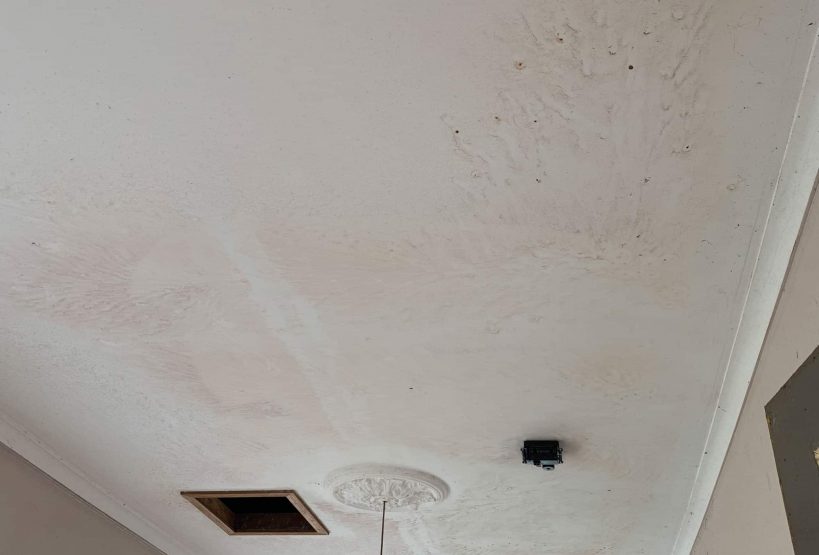 White ceiling with lamp — Restore All QLD In Kingaroy, QLD