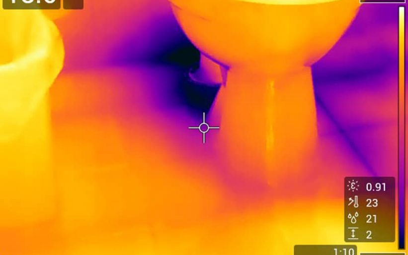 Thermography in the toilet — Restore All QLD In Kingaroy, QLD